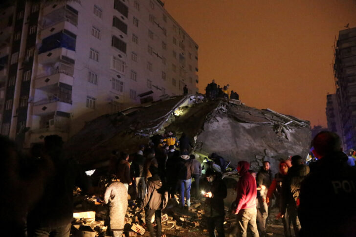Earthquake in Diyarbakir แผ่นดินไหวตุรกี