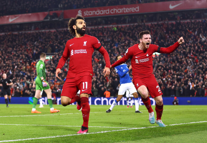Premier League - Liverpool v Everton ผลบอลพรีเมียร์ลีก ลิเวอร์พูล ชนะเอฟเวอร์ตัน 2-0