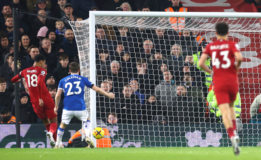 ผลบอลพรีเมียร์ลีก ลิเวอร์พูล ชนะเอฟเวอร์ตัน 2-0