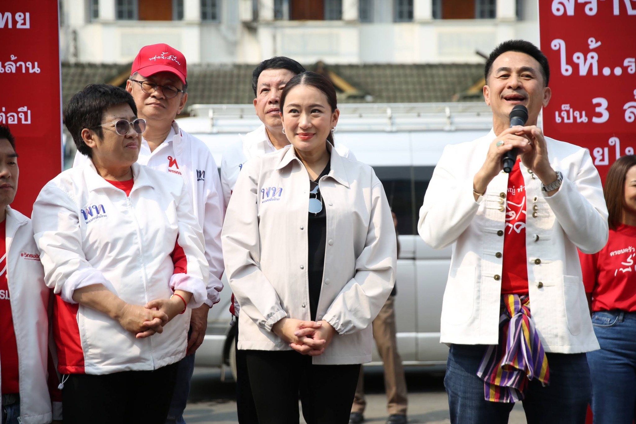 แพทองธาร ชม สโลแกน ประยุทธ์ ทำแล้ว ทำอยู่ ทำต่อ รู้สึกฮึกเหิม