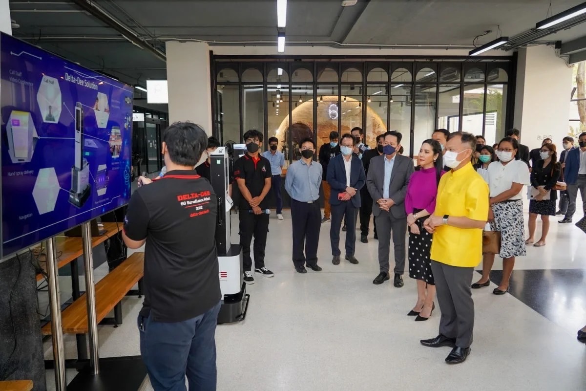 ม.ธุรกิจบัณฑิตย์ โชว์ห้องเรียนไฮบริด รุกสมาร์ทแคมปัส 5G เต็มรูปแบบ