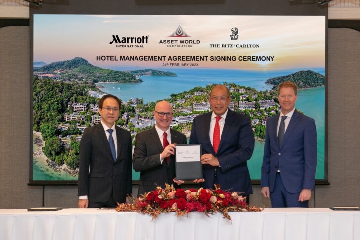 AWC จับมือแมริออท เตรียมเปิดตัว เดอะ ริตช์ คาร์ลตัน ภูเก็ต ปี’68 AWC จับมือแมริออท เตรียมเปิดตัว เดอะ ริตช์ คาร์ลตัน ภูเก็ต ปี’68