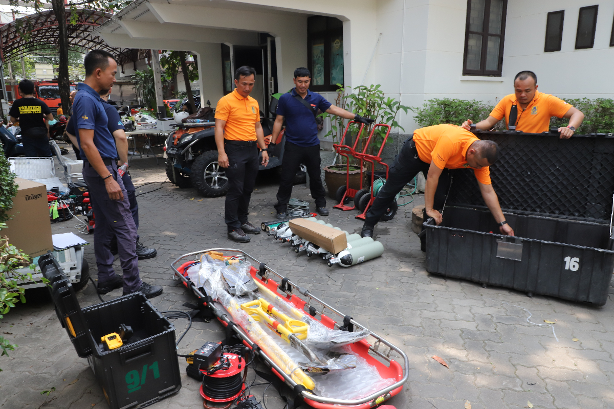 ปภ.จัดทีมปฏิบัติการ ให้ความช่วยเหลือเหตุแผ่นดินไหวตุรกี