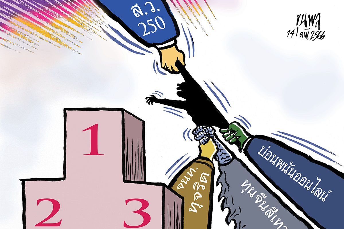 การ์ตูนขุนพล  : ส.ว.250