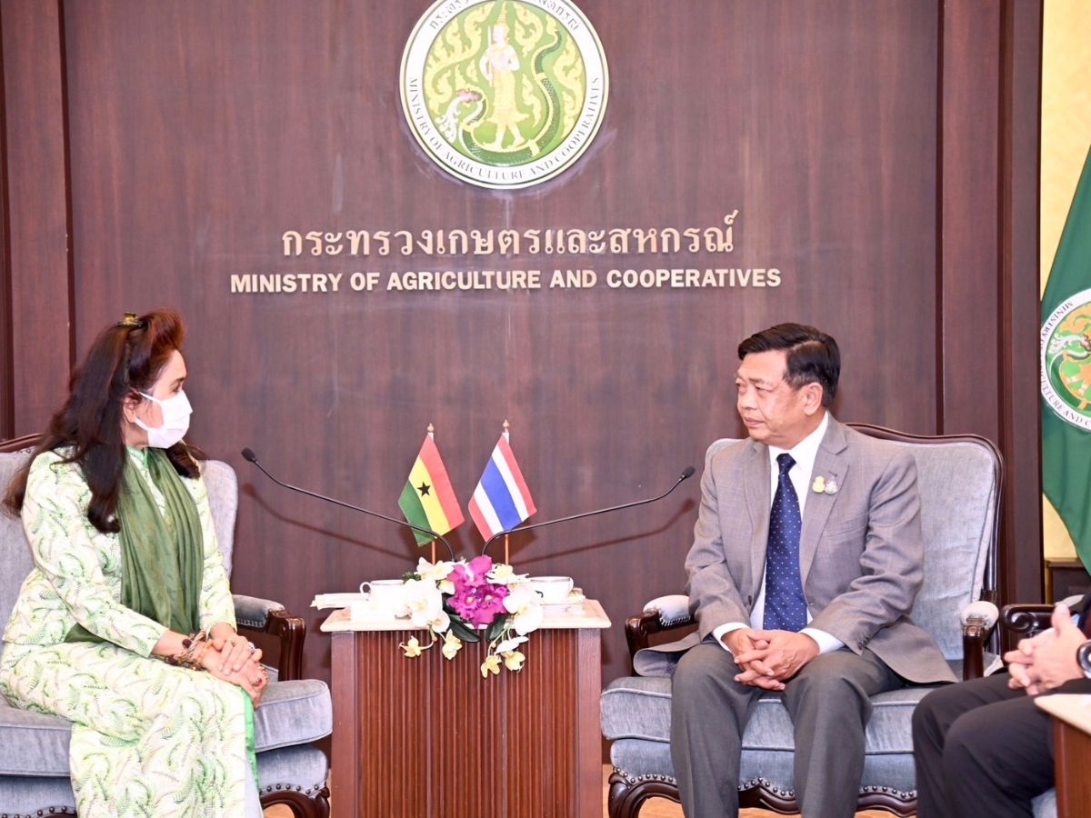 ไทยผนึกกานาสร้างความร่วมมือด้านเกษตร ฮับตลาดแอฟริกาตะวันตก