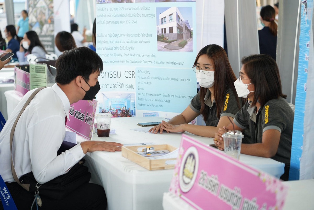 นัดพบแรงงานใหญ่ จ.ระยอง บริษัทชั้นนำเสิร์ฟตำแหน่งว่าง 12,000 อัตรา