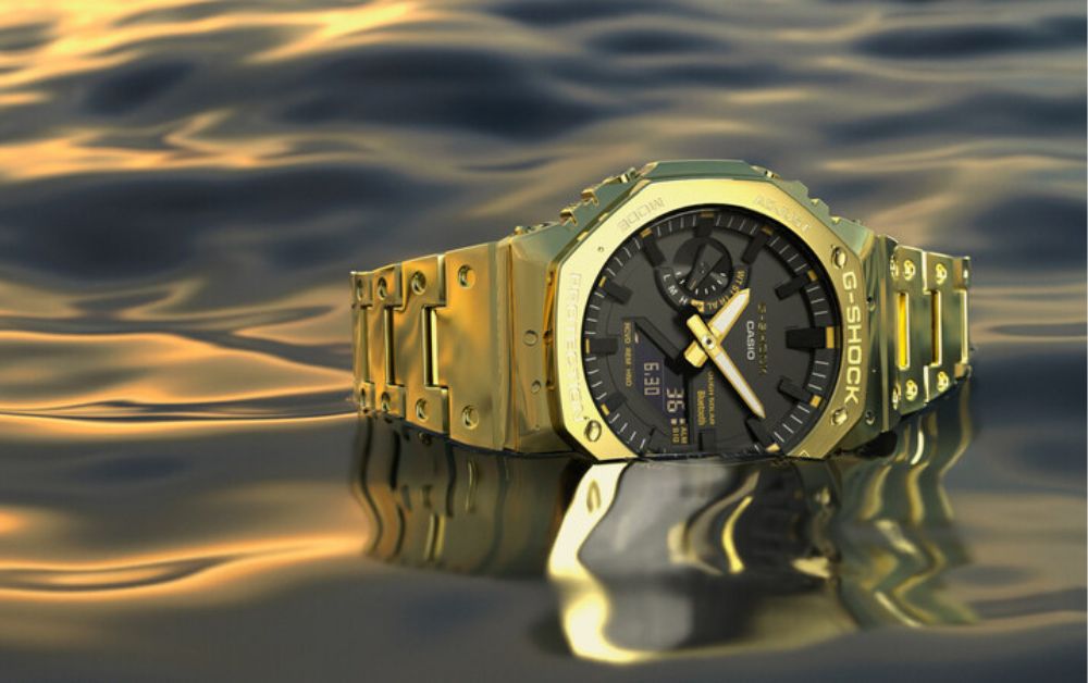 Casio เปิดตัวนาฬิกา G-SHOCK รุ่นใหม่ ดีไซน์เรือนโลหะสีทองประกาย