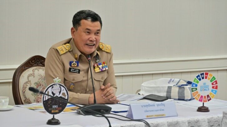 ปลัด มท. ย้ำภารกิจ “บำบัดทุกข์ บำรุงสุข” มุ่งพัฒนาทุกพื้นที่เป็น “หมู่บ้านยั่งยืน” เพื่อเสริมสร้างคุณภาพชีวิตที่ดีอย่างยั่งยืนให้กับประชาชน