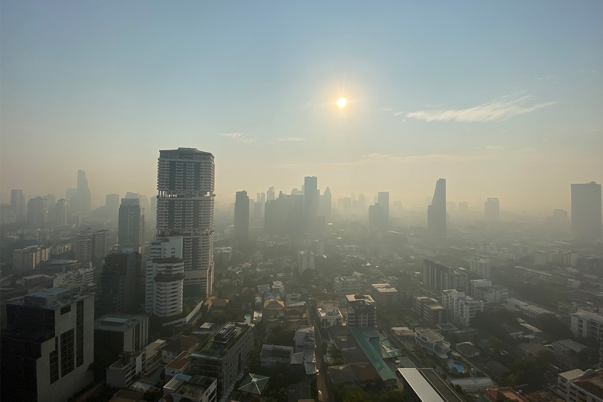 ค่าฝุ่น PM 2.5 เกินมาตรฐาน 26 จังหวัด