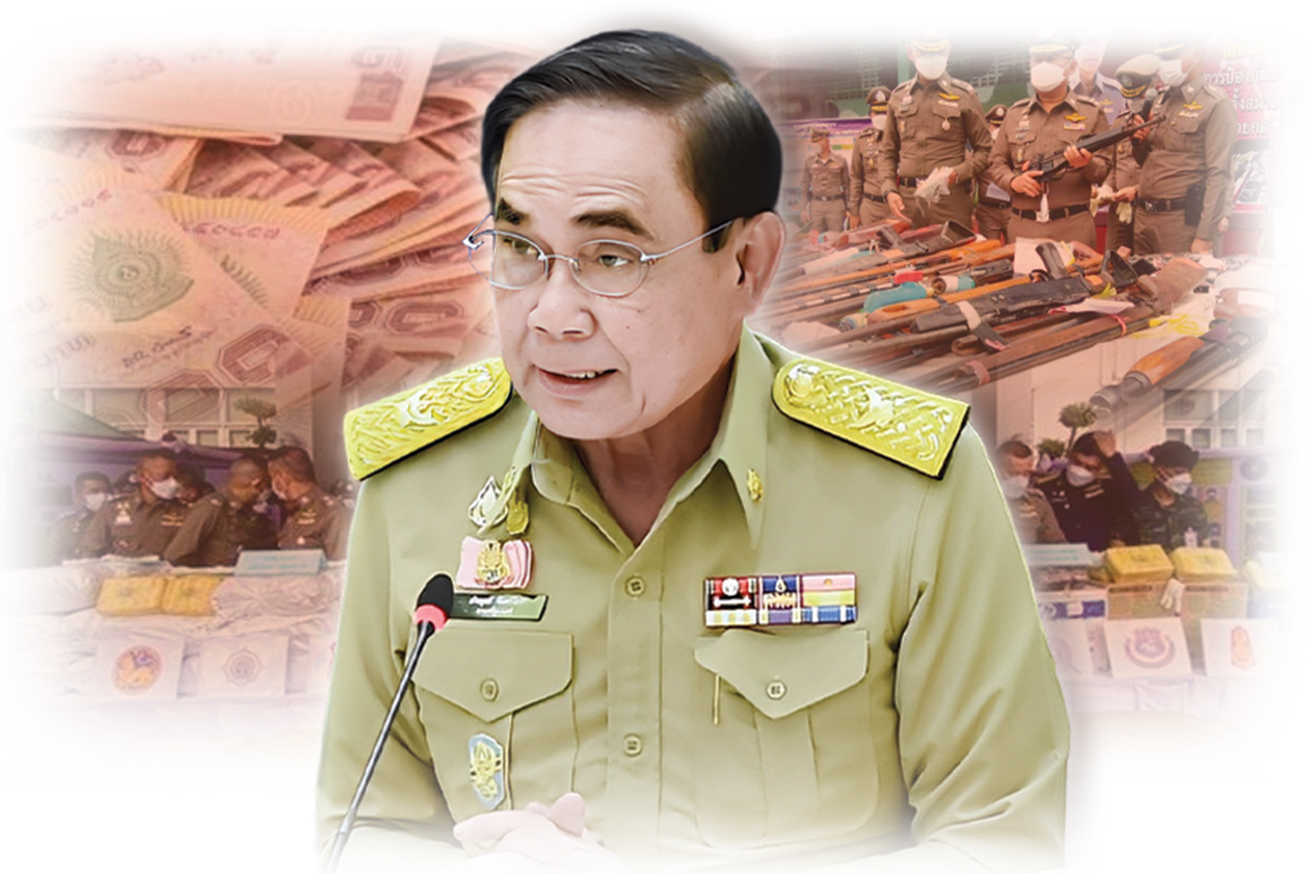 “ประยุทธ์” ปักธงกวาดล้างทุนสีเทา เปิดวาระเรียกคะแนนก่อนเลือกตั้ง