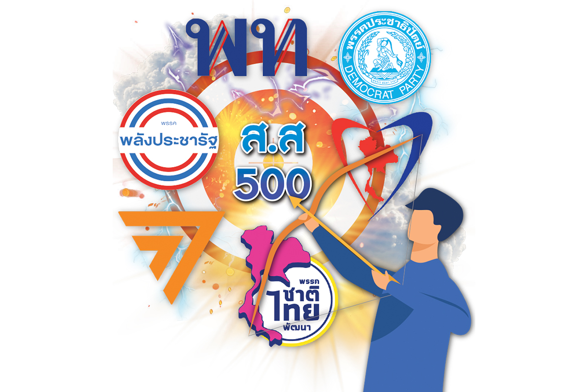 เปิดสูตรคณิตศาสตร์การเมือง กางโผลับบัญชี 500 ส.ส.พรรคใหญ่