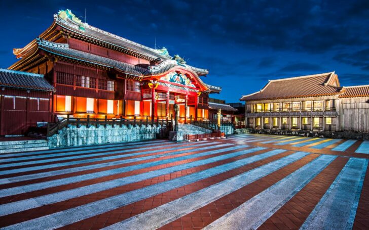 โอกินาว่า เฉพาะไทยเวียตเจ็ท ปราสาทชูริ ในโอกินาว่า ประเทศญี่ปุ่น