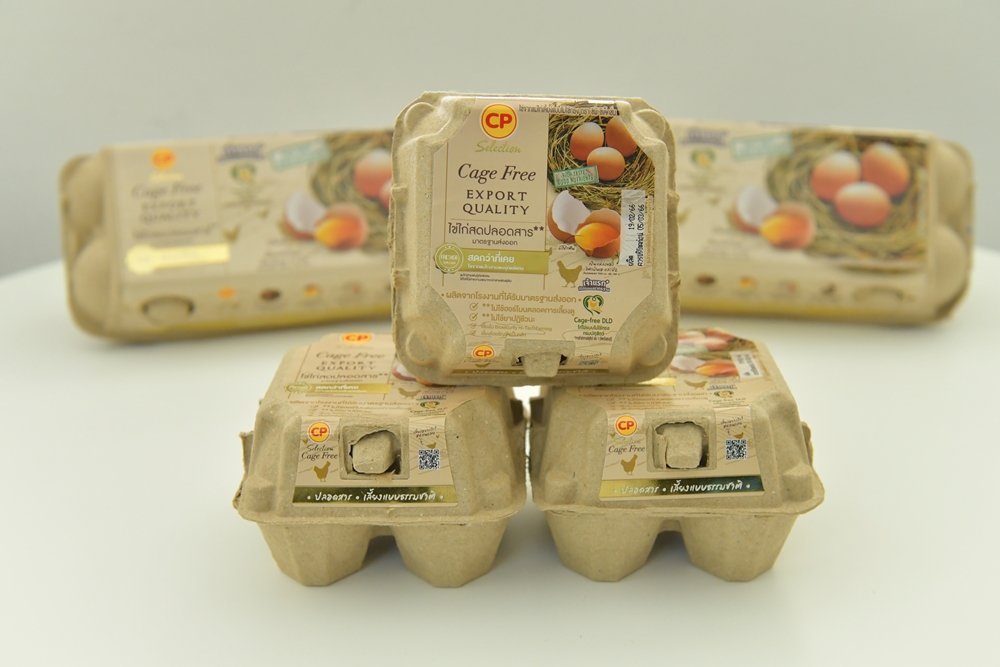 ไข่ไก่ Cage Free-ไข่ไก่ปลอดสารซีพีเอฟได้ “ฉลากลดโลกร้อน” รายแรกของไทย