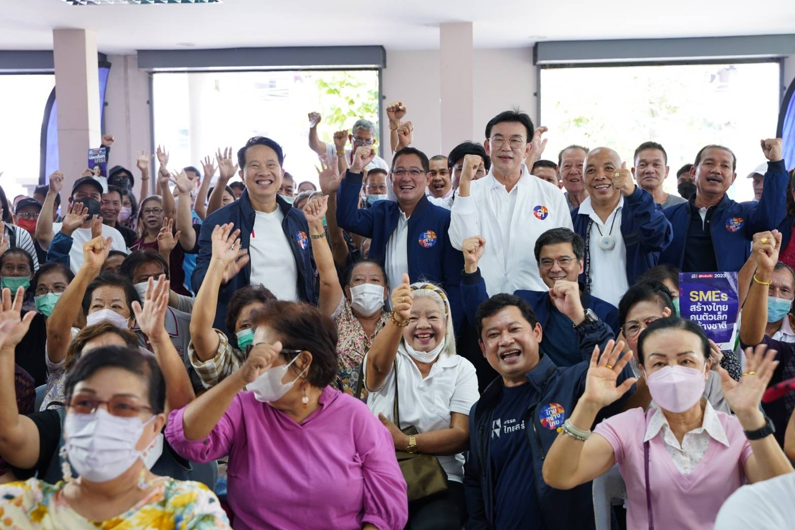“ไทยสร้างไทย” คึก! เปิดเวทีปราศรัยลงพื้นที่สายไหมทันทีหลังยุบสภา ประกาศตัวเป็นทางรอดประเทศ