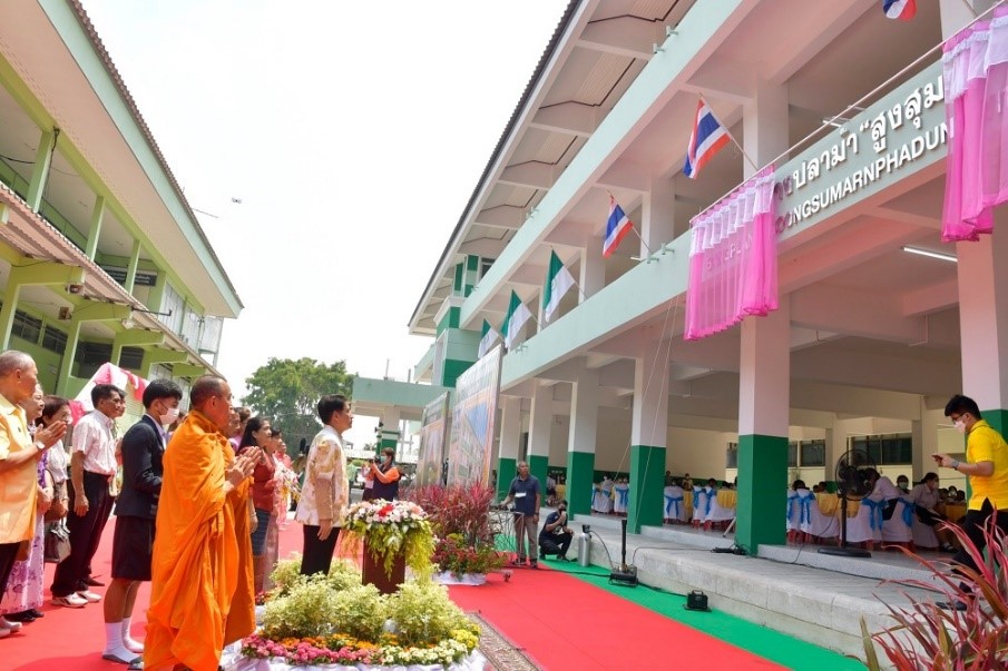 รร.บางปลาม้า ‘สูงสุมารผดุงวิทย์’ เปิดอาคารเรียน-อาคารประกอบหลังใหม่ ยกระดับคุณภาพการศึกษาทุกมิติ  