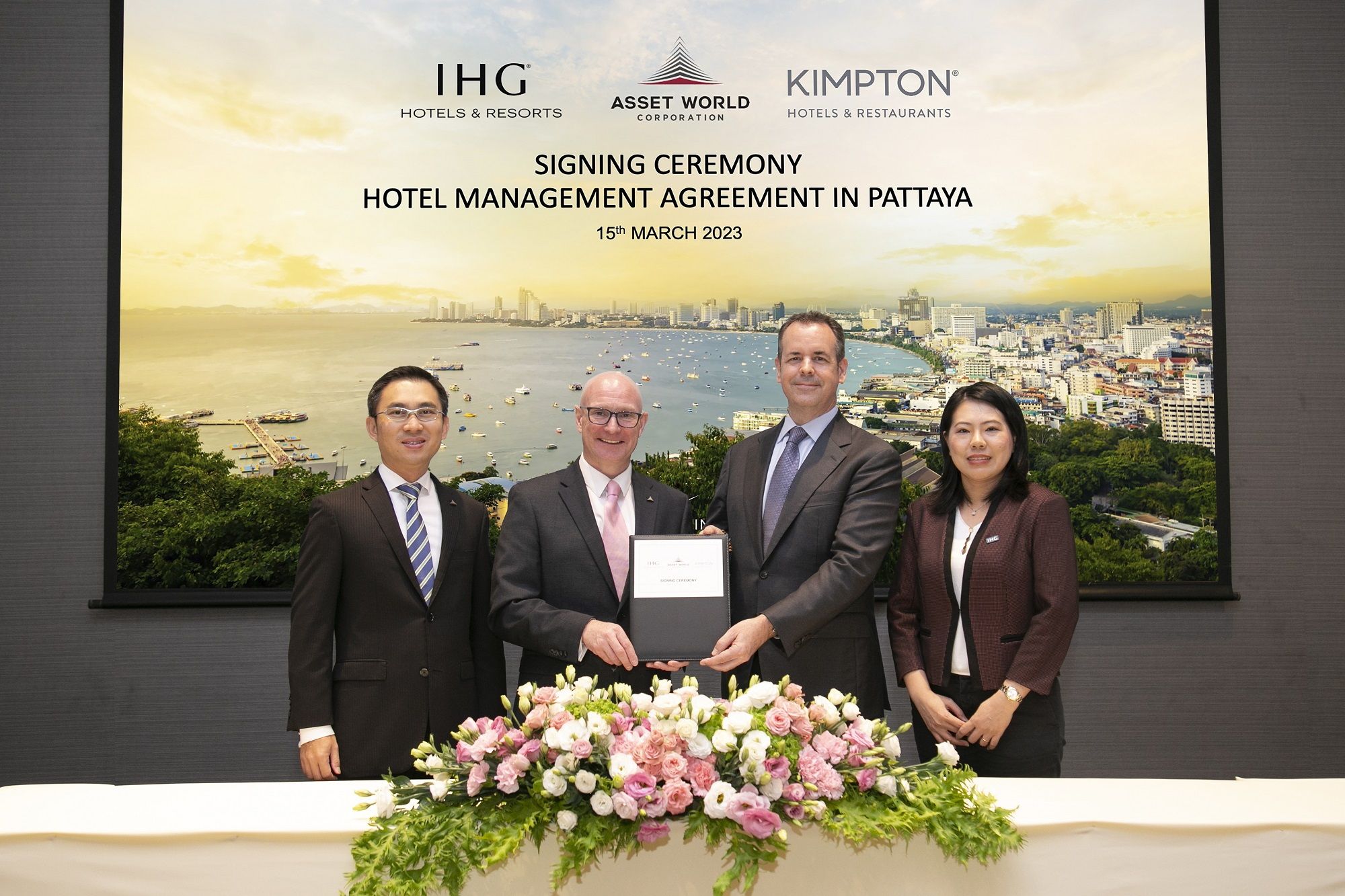 AWC ผนึก IHG พัฒนา “คิมป์ตัน พัทยา” หนุนเมืองท่องเที่ยวริมทะเลระดับโลก