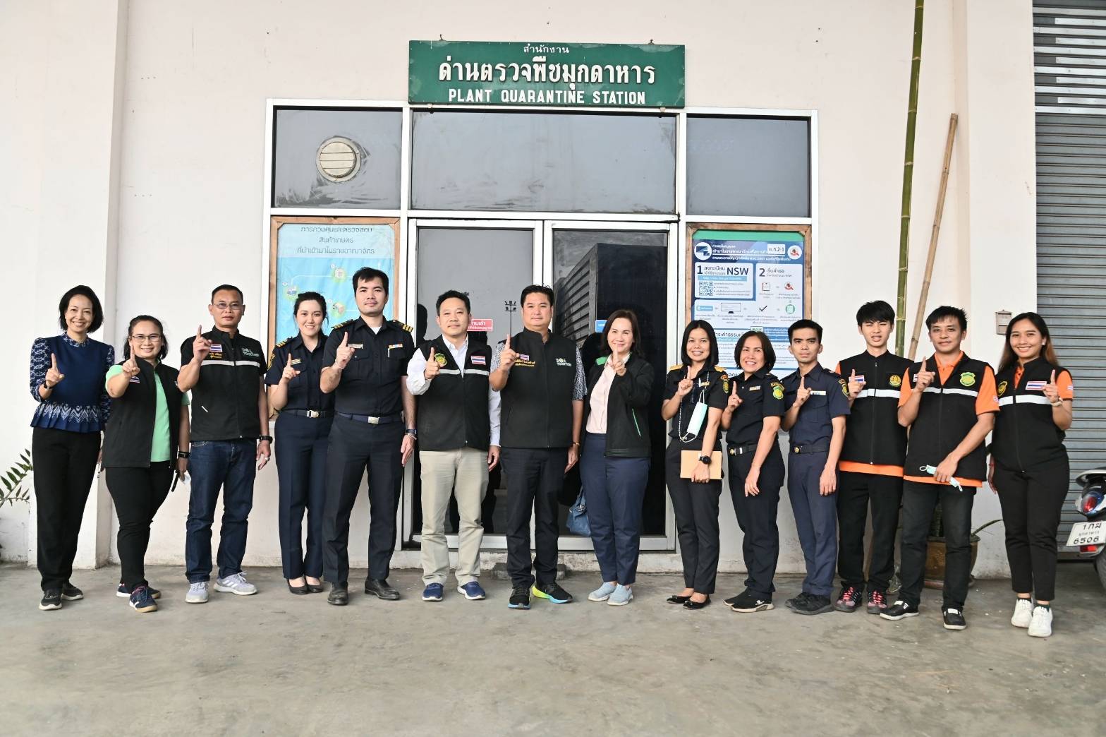 ลุยตรวจด่านตรวจพืชมุกดาหาร เตรียมพร้อมก่อนทุเรียนทะลัก