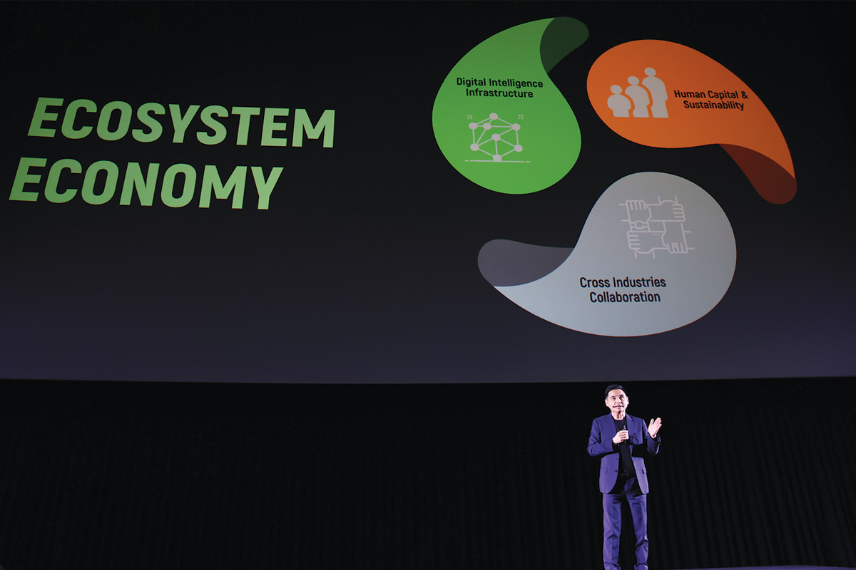 AIS ชูวิสัยทัศน์ พาย 3 ชิ้น ปักธงสร้าง Ecosystem Economy