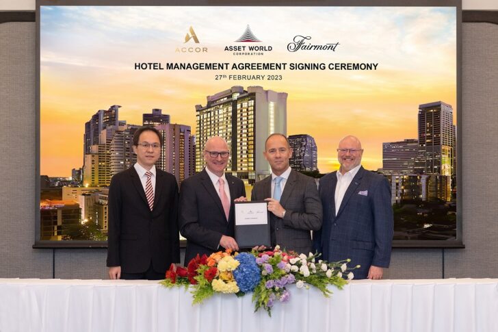 การลงนามความร่วมมือของ Accor และ AWC