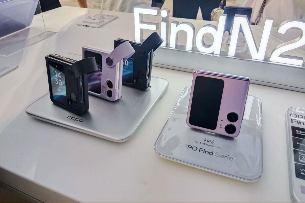 ออปโป้ เปิดสเป็ก-ราคา OPPO Find N2 Flip ทุบตลาดสมาร์ทโฟนพับได้