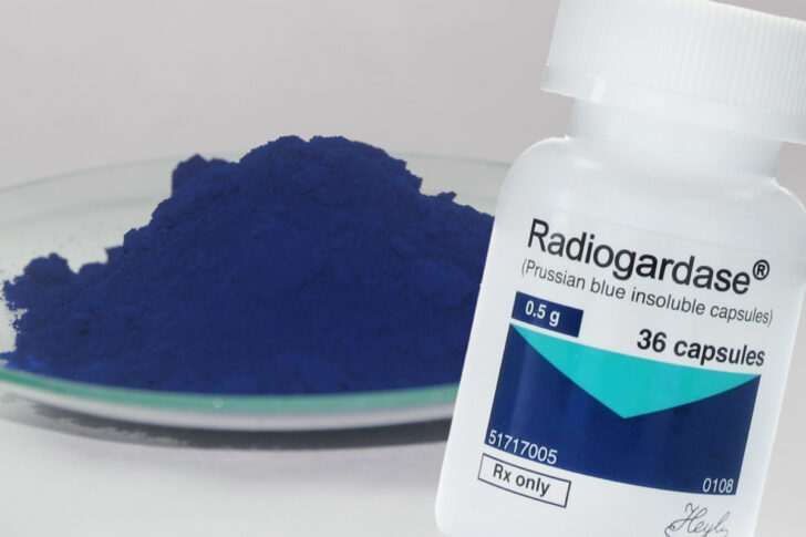 Prussian Blue ยา พรัสเซียนบลู Prussian Blue ยา พรัสเซียนบลู