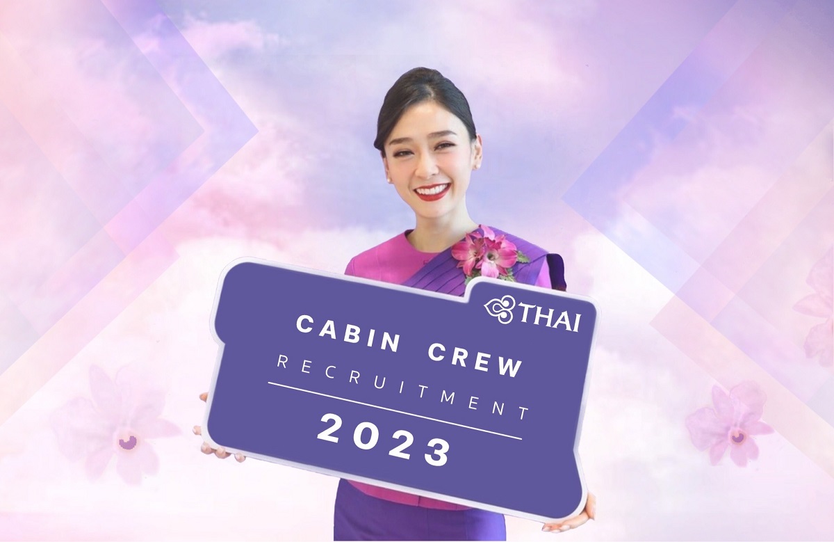 การบินไทย-ไทยไลอ้อน เปิดรับสมัครแอร์ 2566 เด้งรับธุรกิจการบินฟื้นตัว