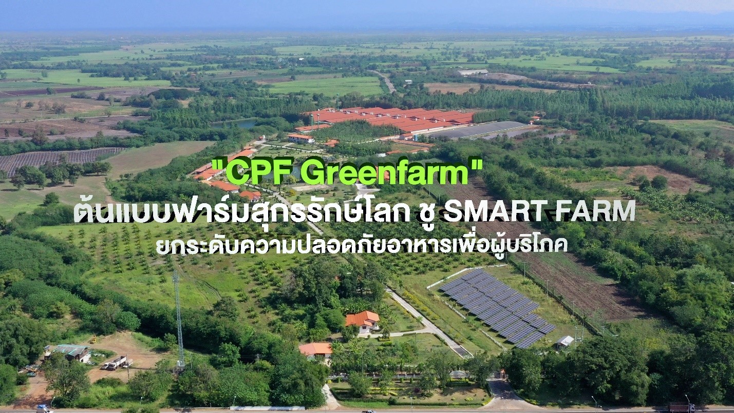 ซีพีเอฟ เดินหน้า Greenfarm – Smart Farm ยกระดับการเลี้ยงหมูปลอดภัยเป็นมิตรกับสิ่งแวดล้อม