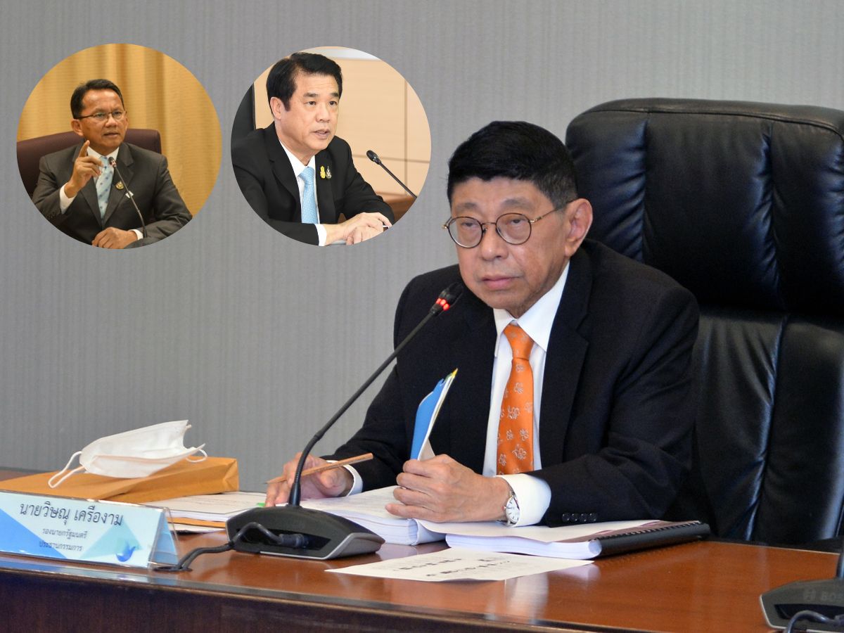 วิษณุ แจงขั้นตอน-ร่าง พ.ร.ฎ.ยุบสภาแล้ว เผยสมศักดิ์-สุริยะ ลาออกรัฐมนตรี