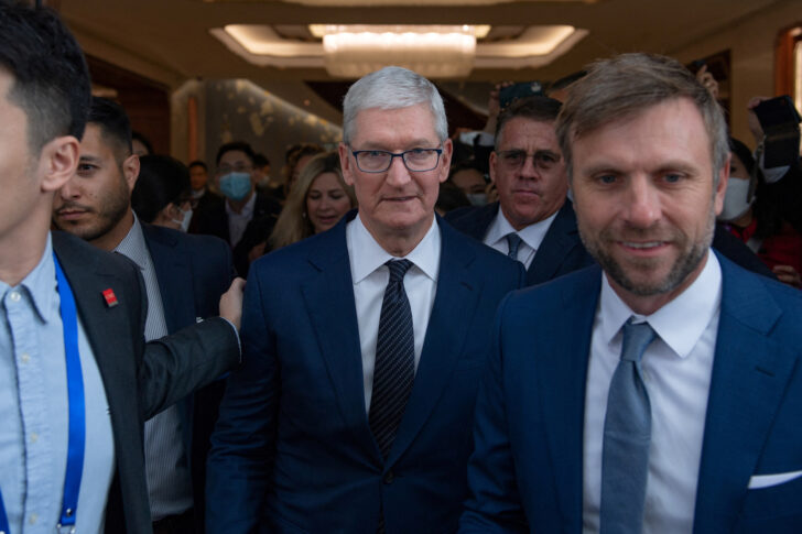Tim Cook ซีอีโอ Apple พบนายกฯจีน