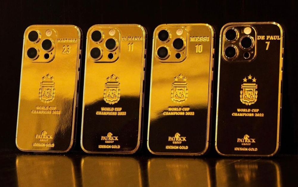 เมสซี สั่งทำ iPhone 14 ทองคำ 35 เครื่อง แจกนักเตะ-ทีมโค้ชอาร์เจนตินา
