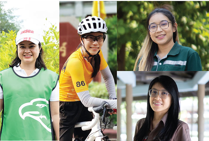 4 หญิงเก่ง ปูนอินทรี พลังบวกจากงานเติมความสุขให้ชีวิต