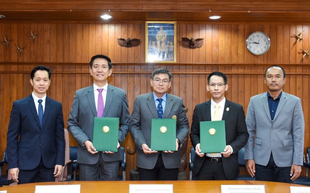 คณะวนศาสตร์ มก. ผนึกกำลัง “เข็มเหล็ก” และ มจพ. ร่วมวิจัยพัฒนาผลิตภัณฑ์ค้ำยันต้นไม้