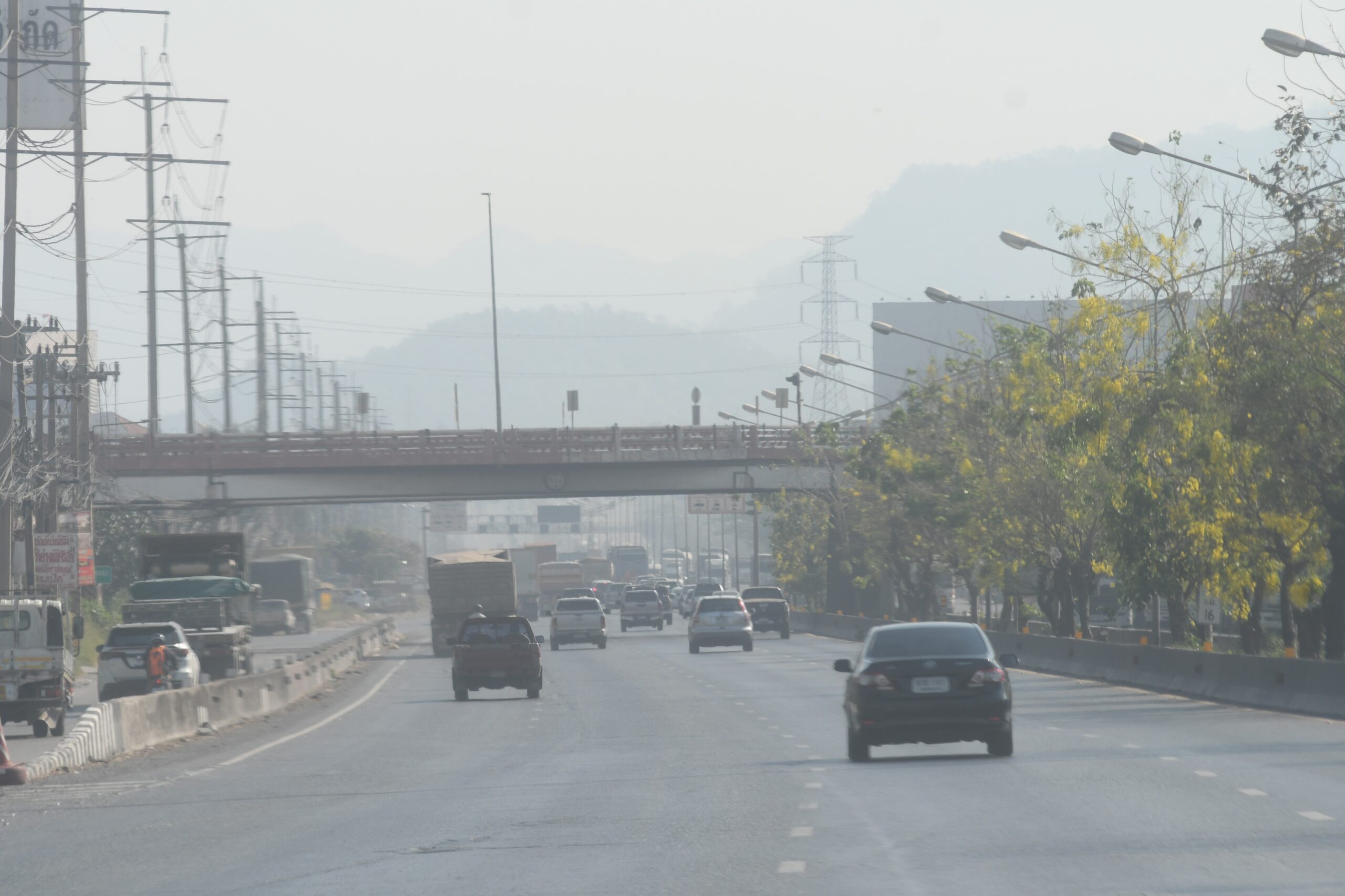 PM 2.5 เกินมาตรฐานทุกภาค