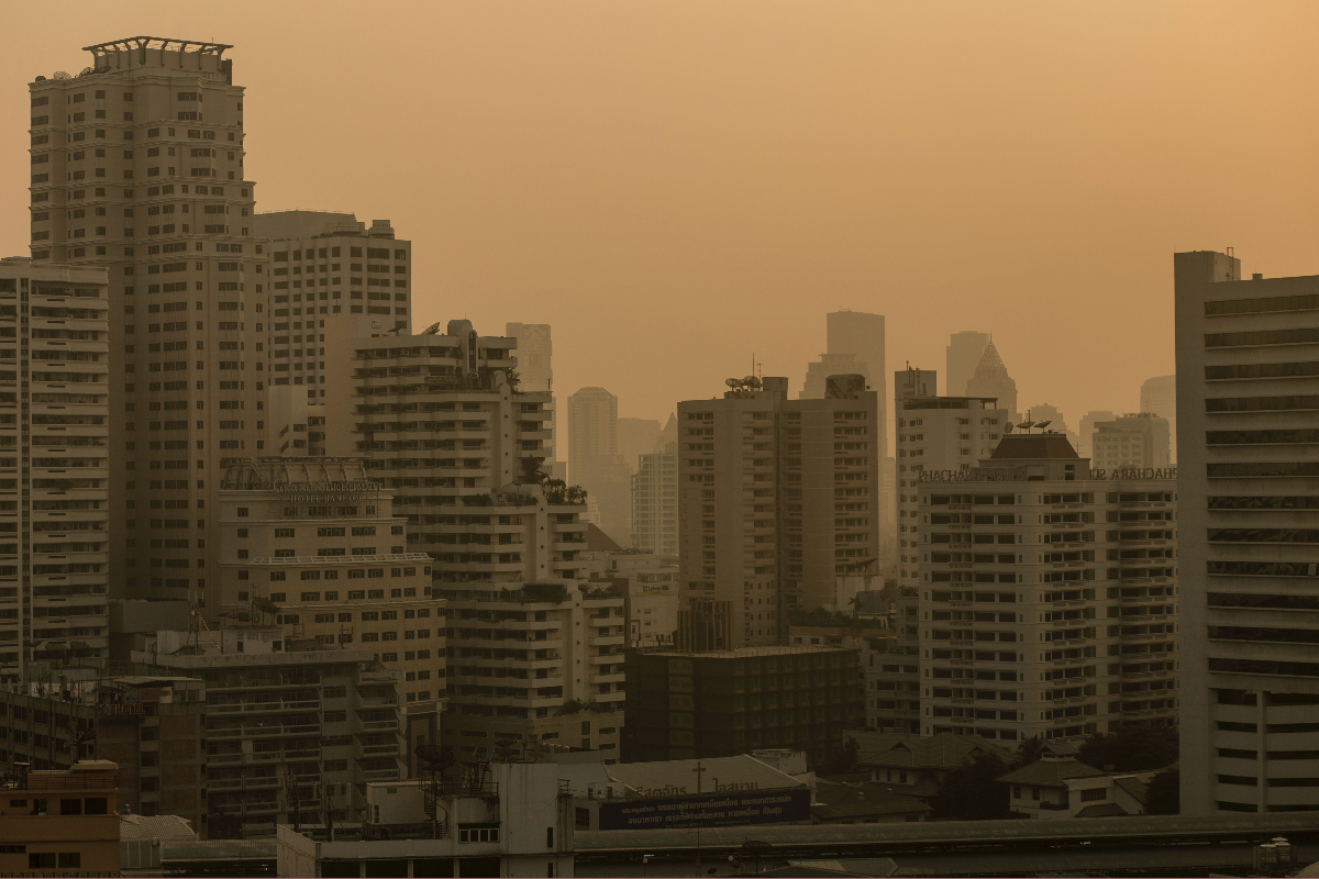 ค่าฝุ่น PM 2.5 วันนี้ (6 มี.ค. 66) ค่าฝุ่นเกินมาตรฐาน 36 จังหวัด