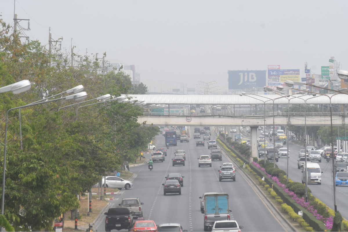 ฝุ่น PM 2.5 ประเทศไทย วันนี้ (15 มี.ค. 66) เกินมาตรฐาน 24 จังหวัด