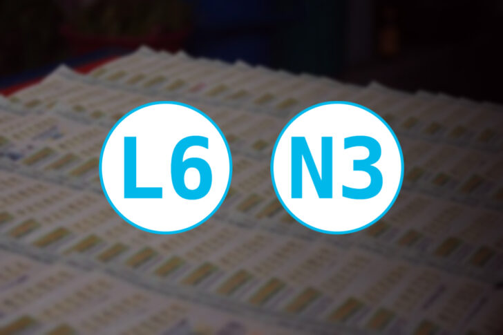 หวย L6 N3 หวย L6 N3 สลากกินแบ่งรัฐบาล