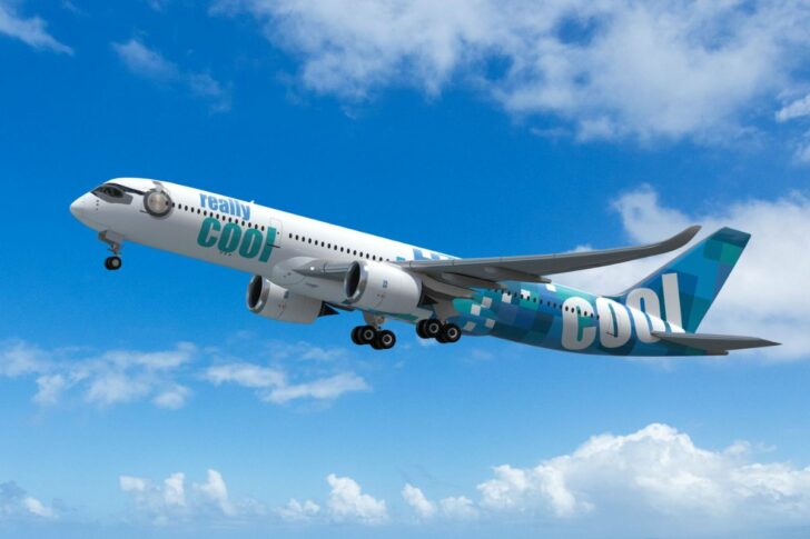 เรียลลีคูล แอร์ไลน์ส - Really Cool Airlines - เครื่องบิน สายการบินเรียลลีคูล แอร์ไลน์ มีแผนใช้เครื่องบินลำตัวกว้าง เช่น แอร์บัส A330 หรือ A350 ทำการบิน