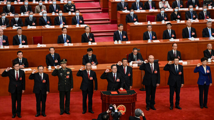 แต่งตั้งตำแหน่งสำคัญในฝ่ายบริหารจีน แต่งตั้งตำแหน่งสำคัญในฝ่ายบริหารจีน