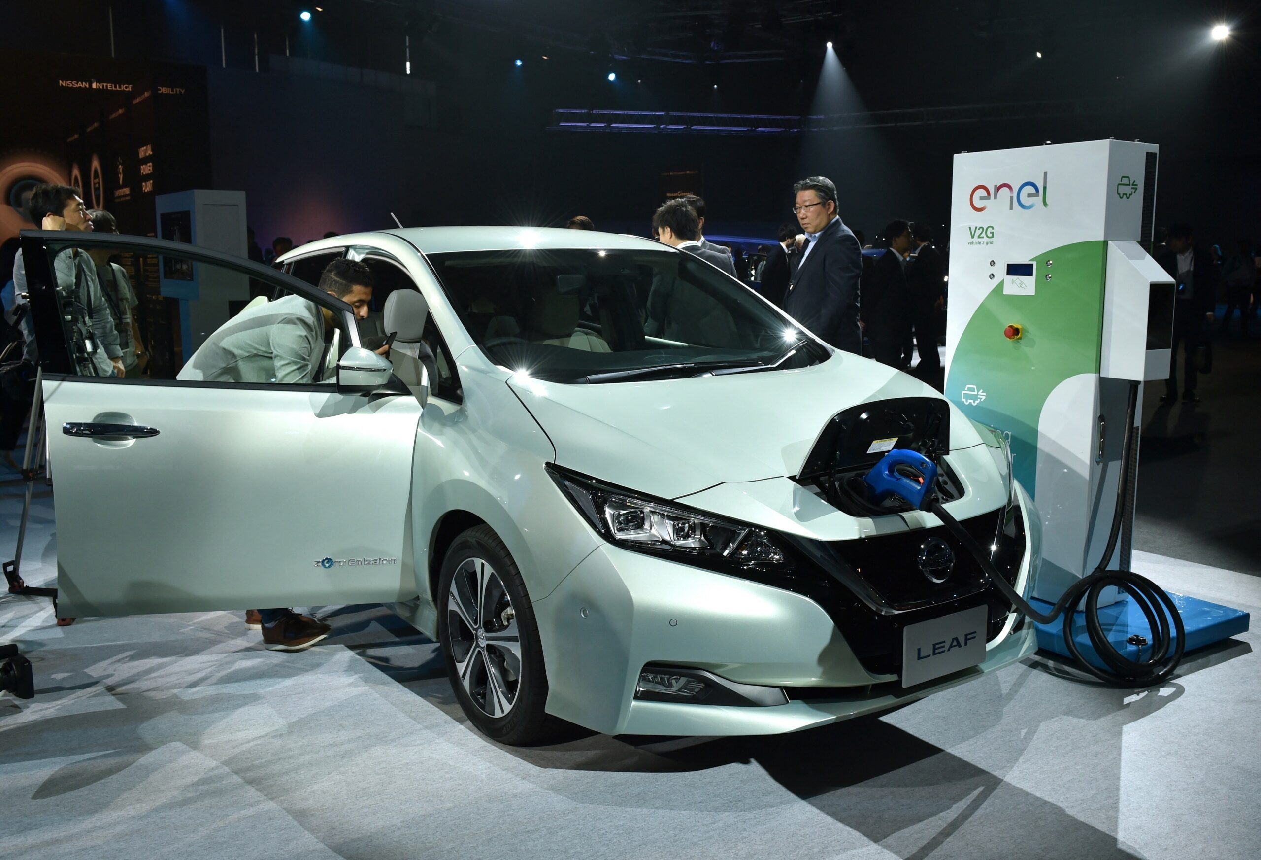 Nissan on sale leaf v2g