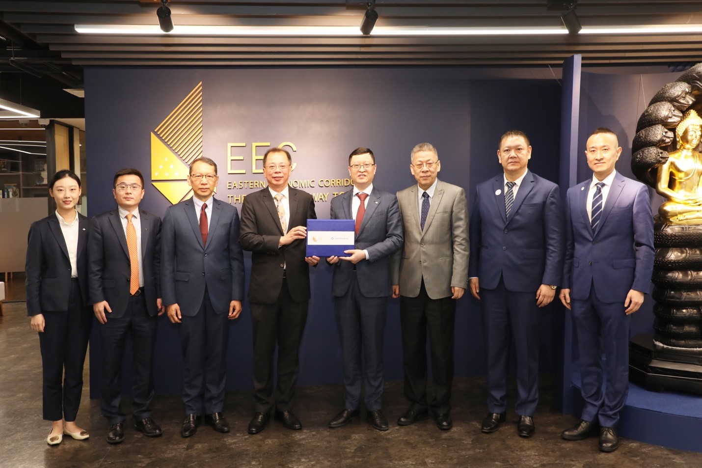 GAC AION และพันธมิตรได้ยื่นหนังสือแสดงเจตจำนงการลงทุนต่อคณะกรรมการนโยบายระเบียงเศรษฐกิจพิเศษภาคตะวันออกของประเทศไทย (EEC)
