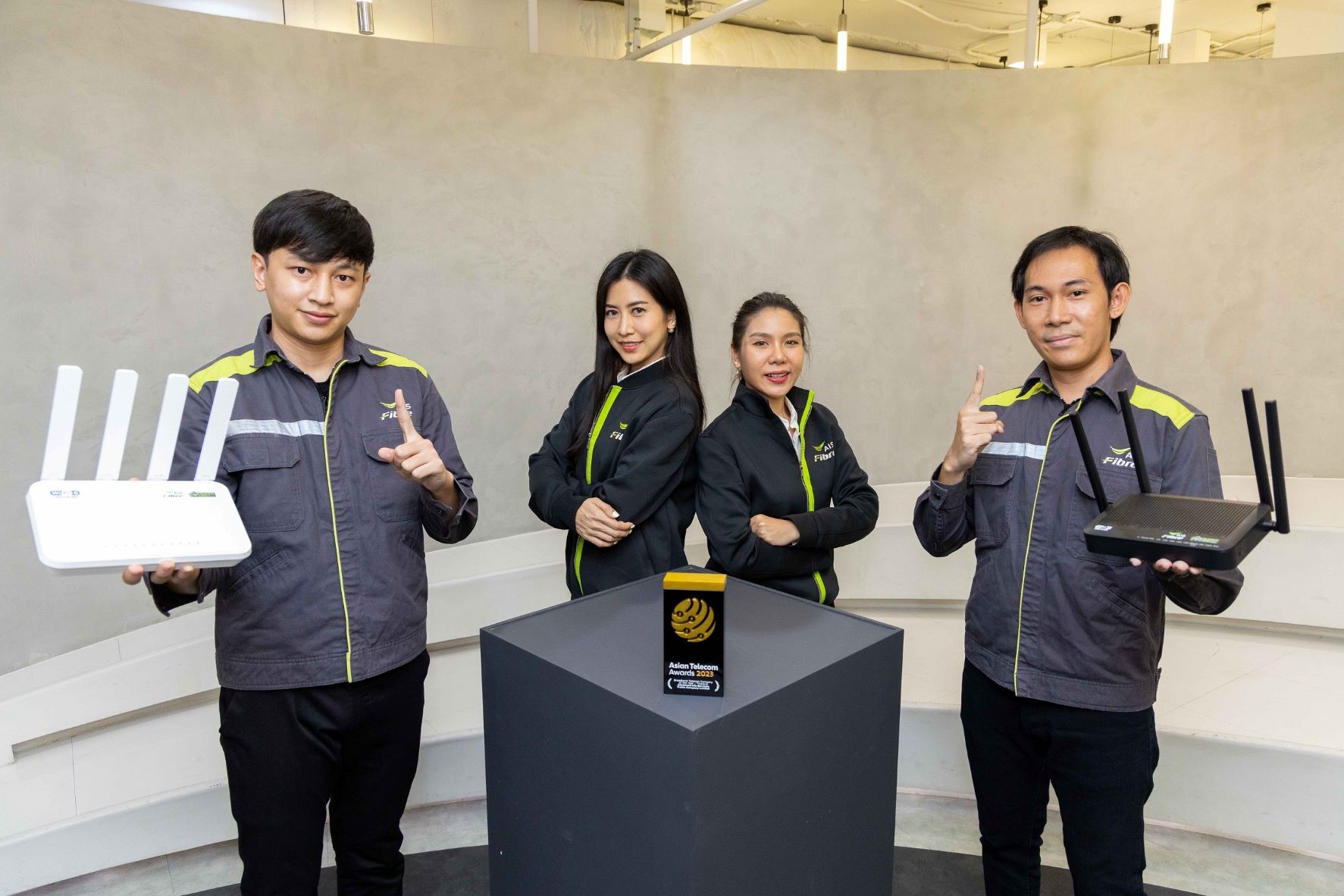 AIS Fibre ยืนหนึ่งในไทย คว้ารางวัล สุดยอดผู้บริการเน็ตบ้านแห่งปี