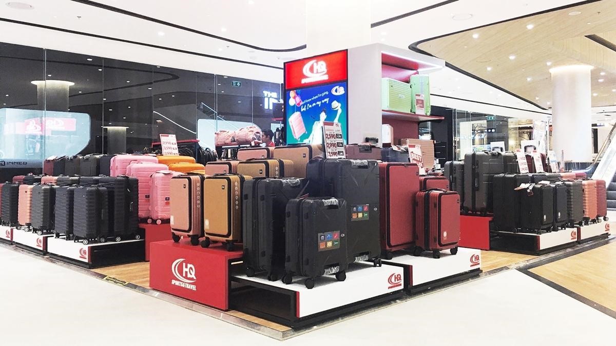 HQ Luggage เปิดสาขาใหม่ ชอปกระเป๋าเดินทางได้ที่ ICS ชั้น 3 ตรงข้ามไอคอนสยาม