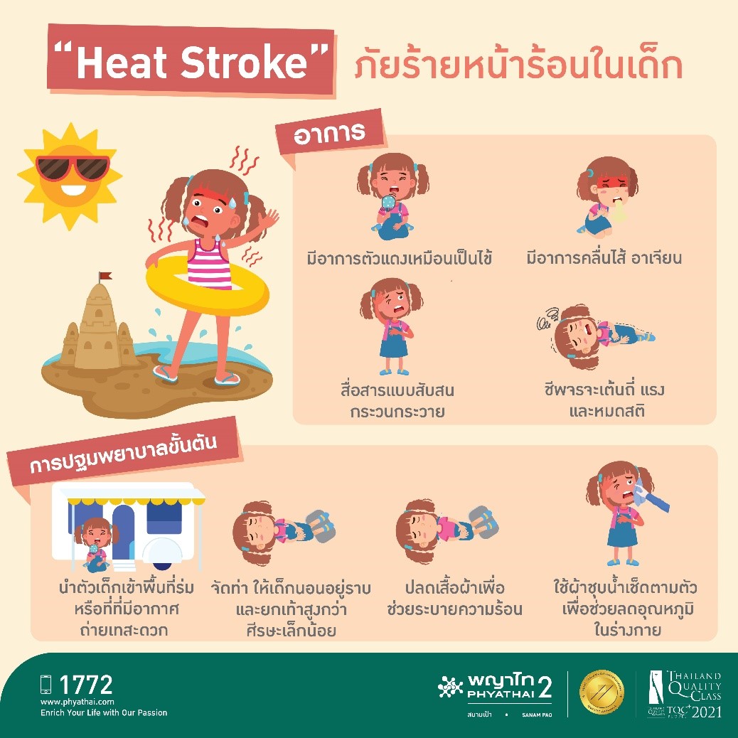 ร้อนนี้อย่าประมาท โรงพยาบาลพญาไท 2 เตือน “Heat Stroke” ภัยร้ายหน้าร้อน