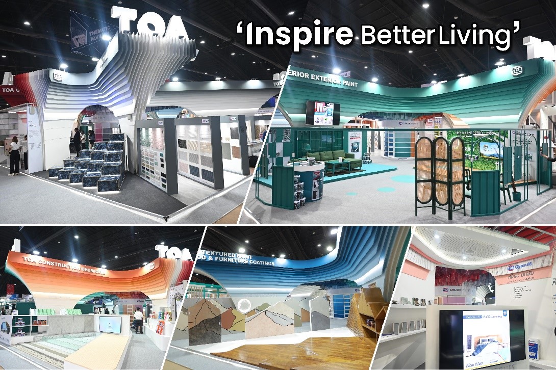 TOA จัดเต็มบูธงานสถาปนิก’66 ด้วยแนวคิด ‘Inspire Better Living’