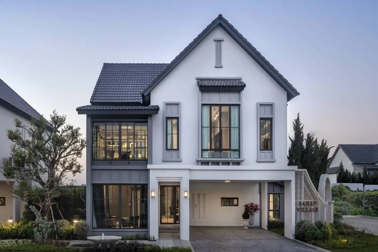 แนะนำโครงการสราญสิริ บ้าน ประชาอุทิศ สไตล์ Modern Farmhouse