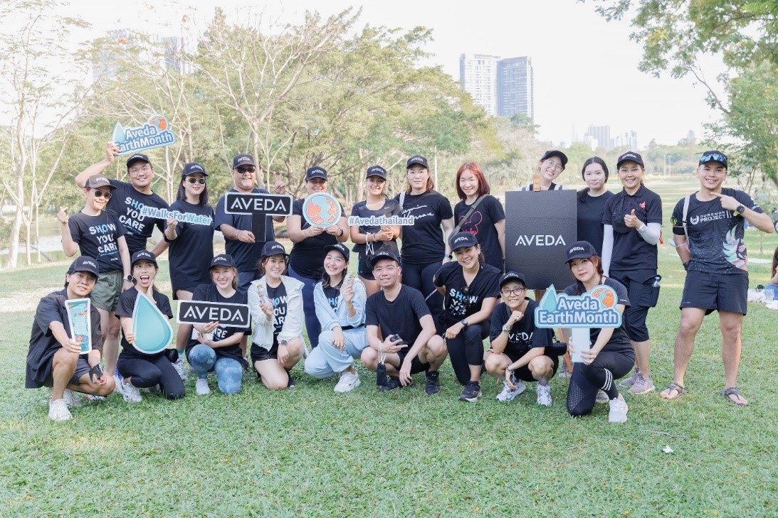 เปิดพันธกิจสำคัญที่พร้อมร่วมใจสานต่อ อเวดาจัดกิจกรรม “Aveda Walks For Water”