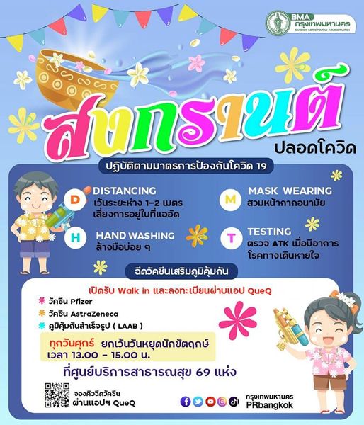 มาตรการสงกรานต์ของกทม. ปี 2566