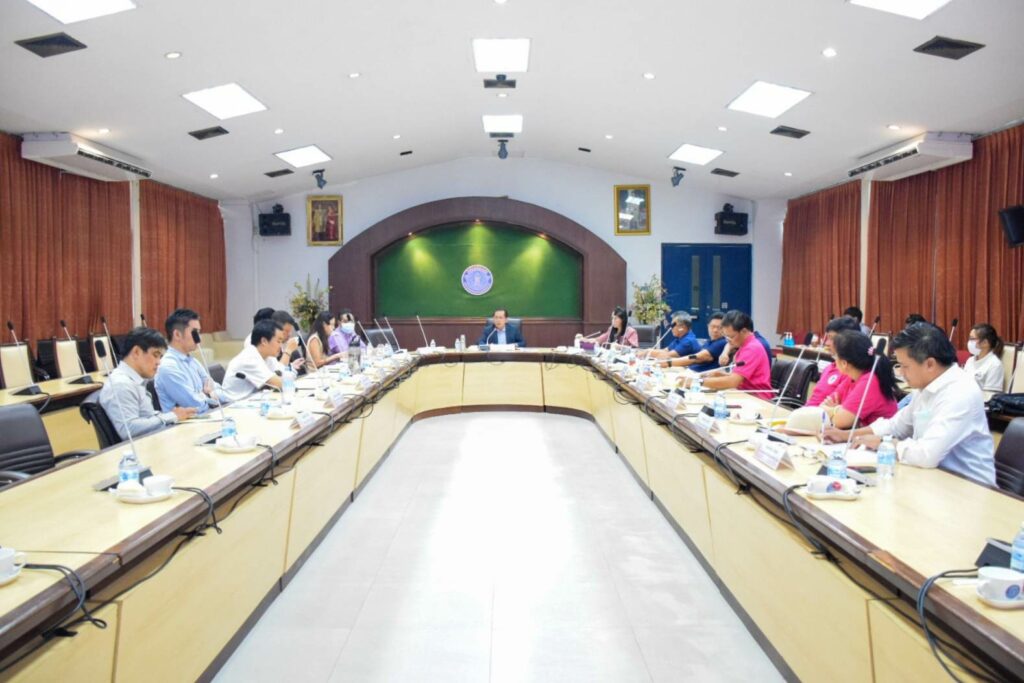 ประชุมคณะกรรมการบริหารจัดการห่วงโซ่การผลิตกุ้งทะเลและผลิตภัณฑ์ หรือ ชริมพ์บอร์ด