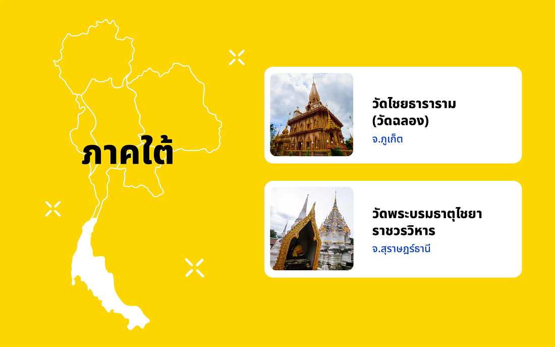 NOSTRA แจกพิกัด 30 วัดทั่วไทย