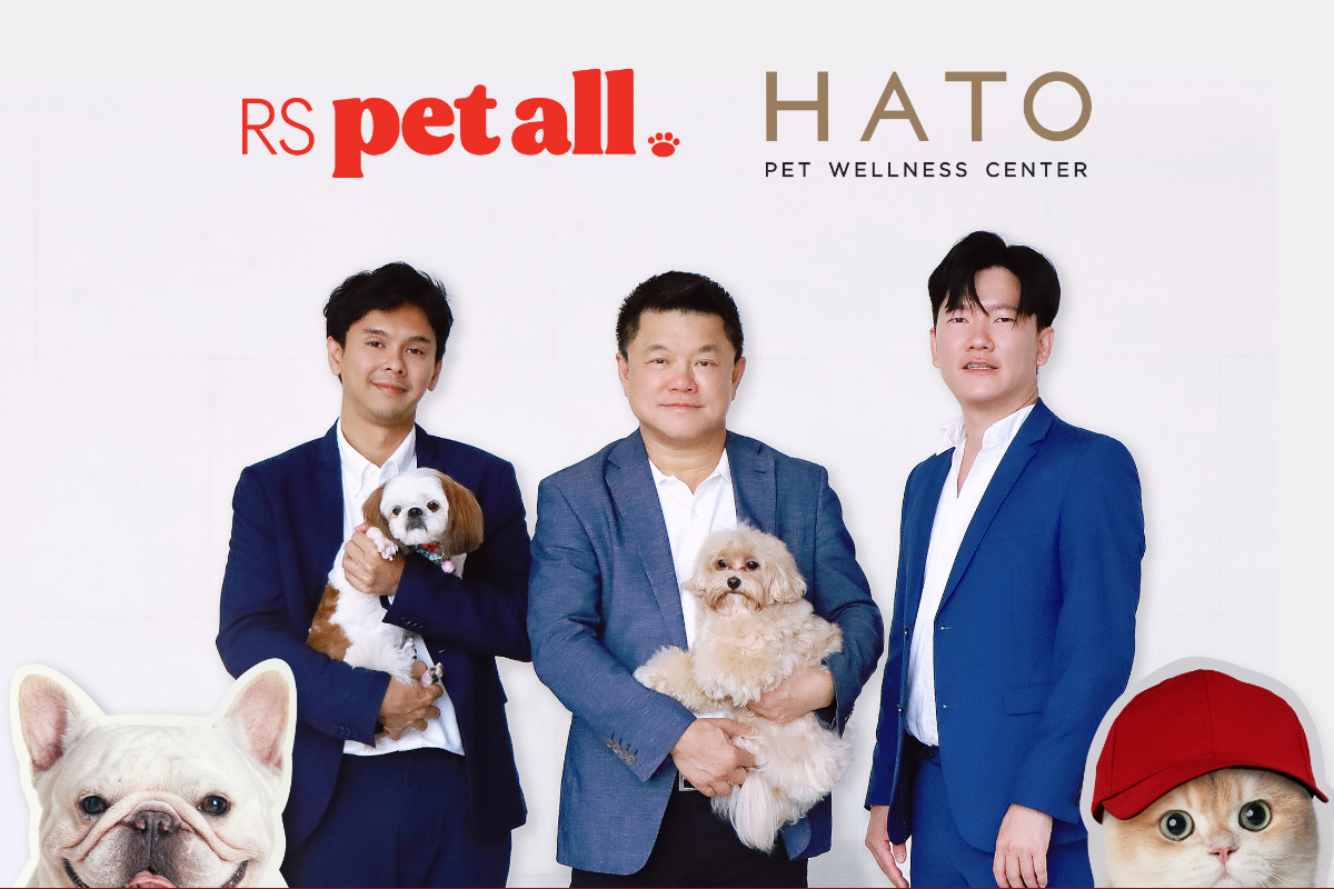 อาร์เอส กรุ๊ป ทุ่ม 100 ล้าน ส่ง RS pet all เข้าลงทุน 51% ใน HATO